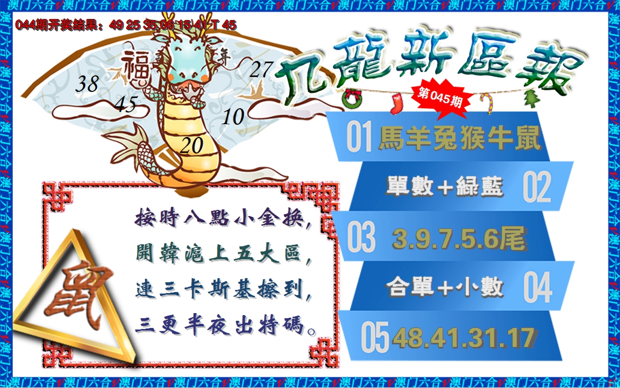 2025045期澳门新区报