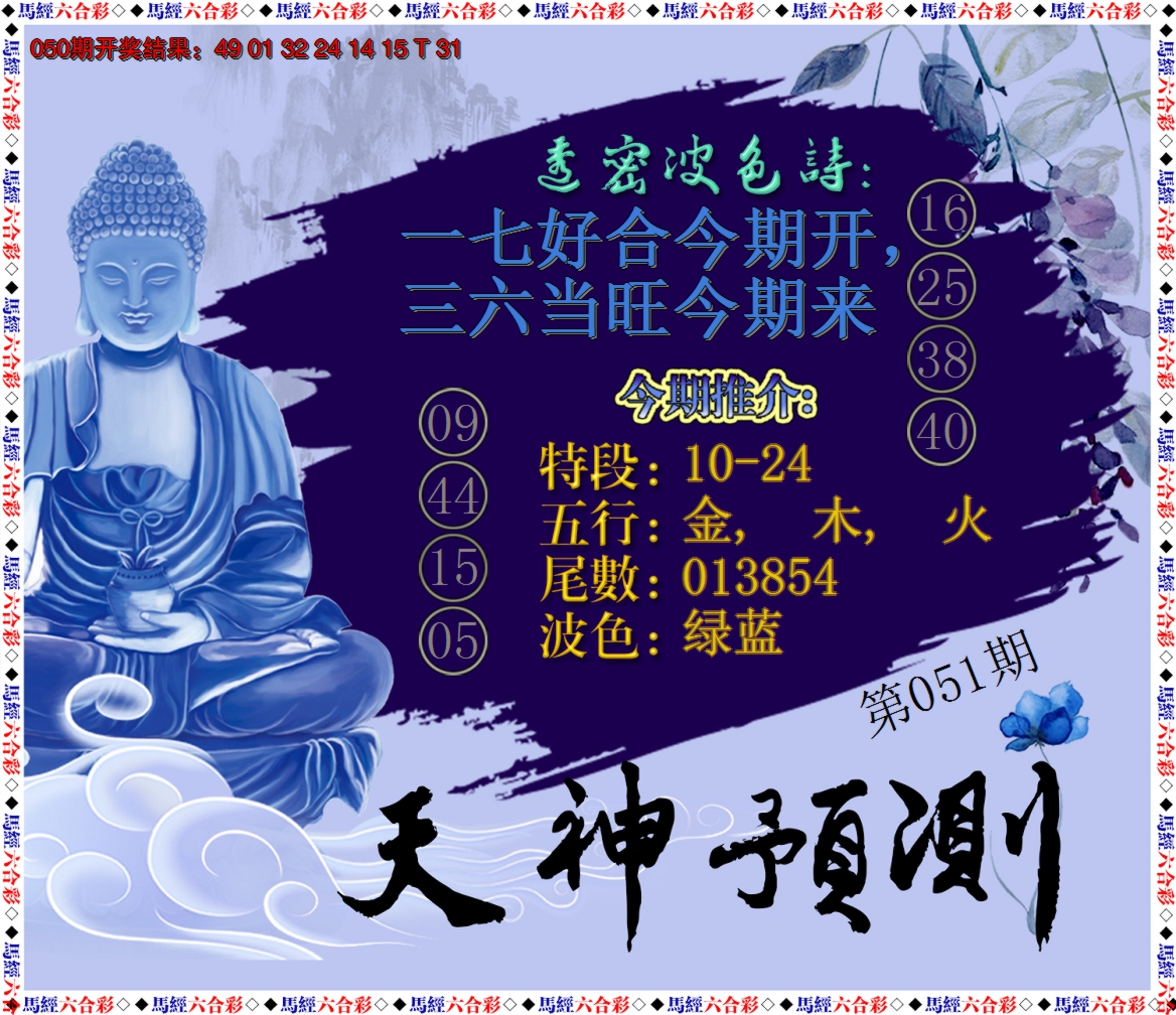 2025051期天神预测
