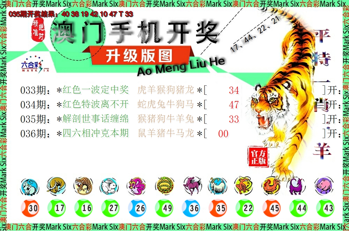2025036期澳门开奖报