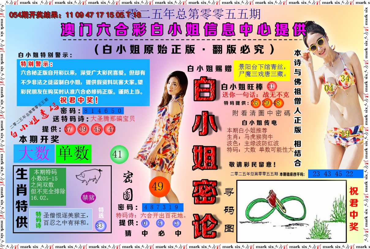 2025055期白小姐密论