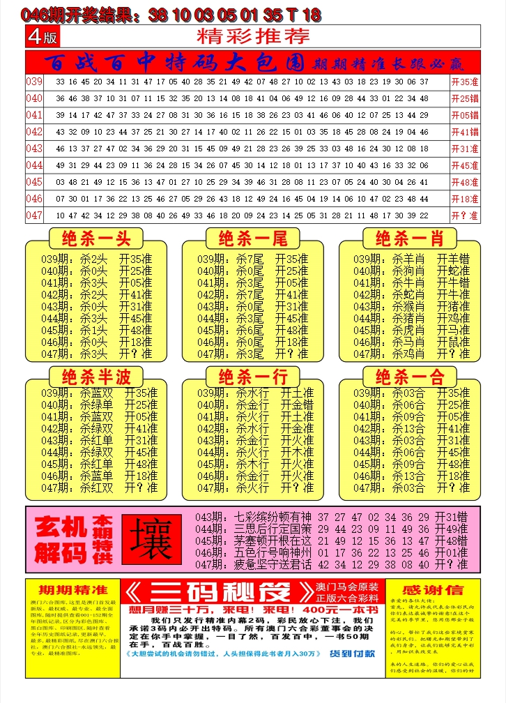 2025047期澳门六合梦B