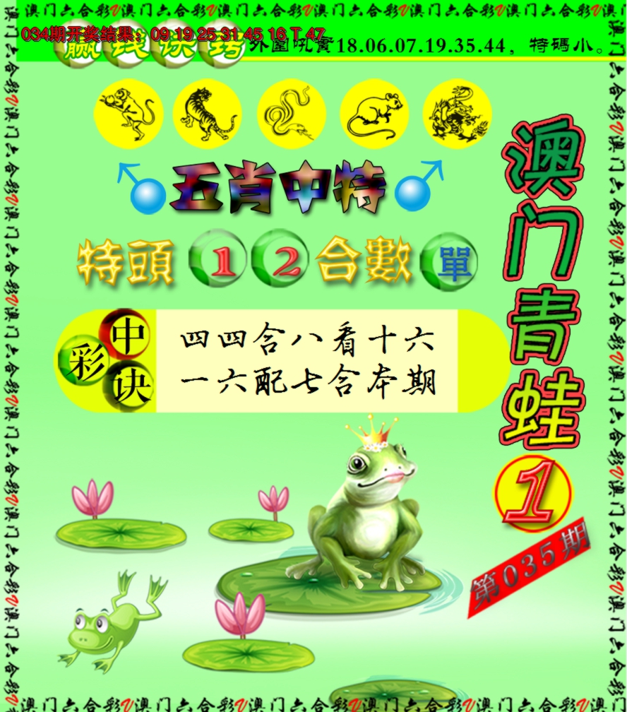 2025035期青蛙系列1