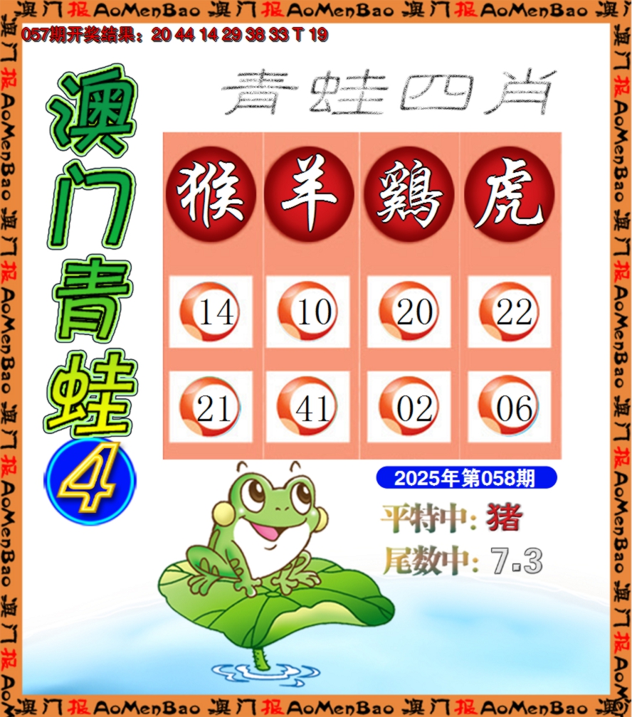 2025058期青蛙系列4