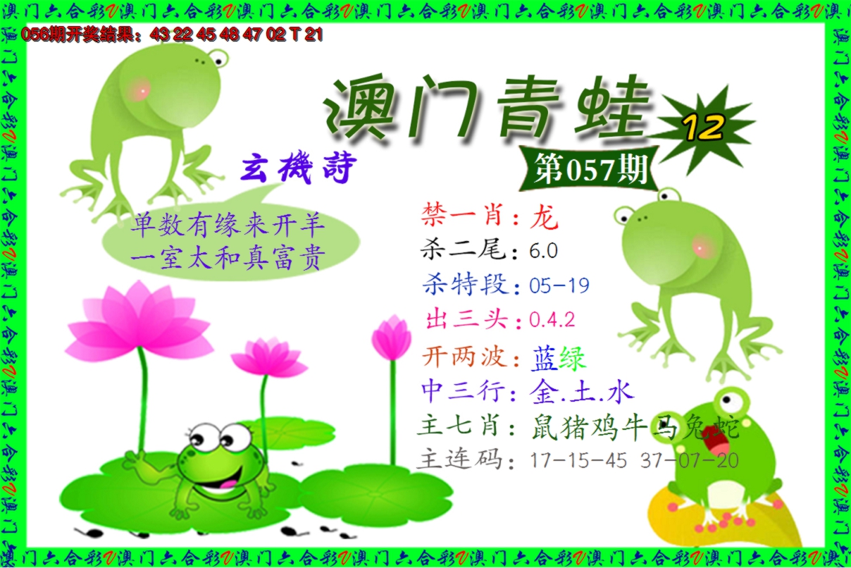 2025057期青蛙系列12