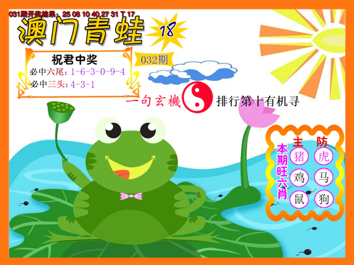 2025032期青蛙系列18