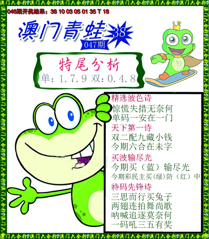 2025047期青蛙系列38