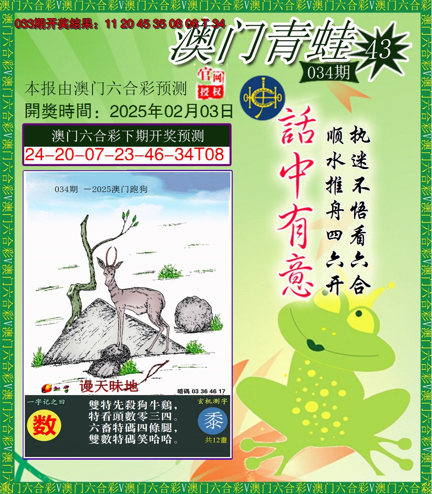 2025034期青蛙系列43