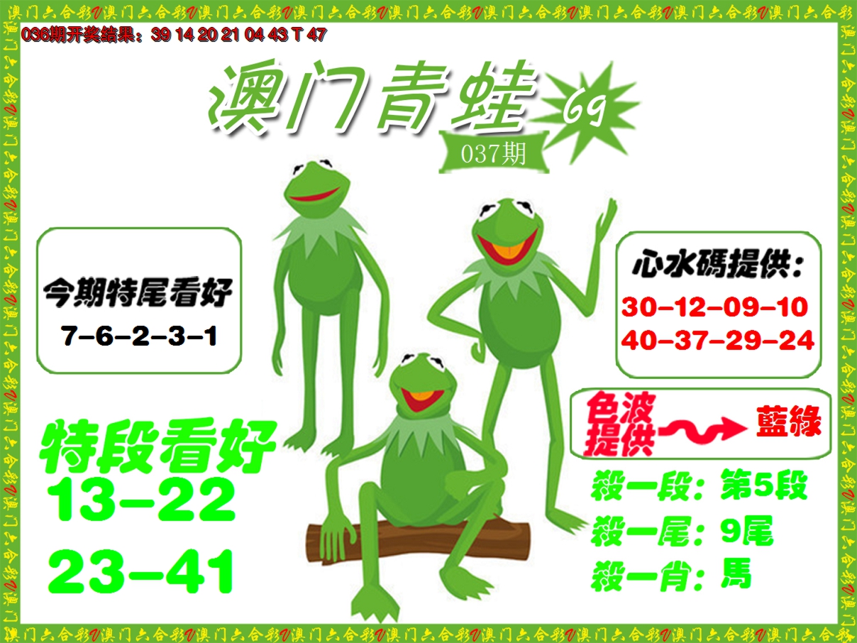 2025037期青蛙系列69