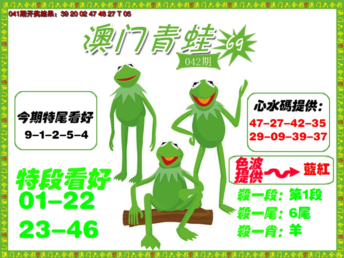 2025042期青蛙系列69