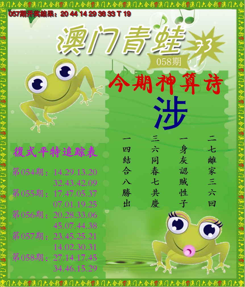 2025058期青蛙系列73