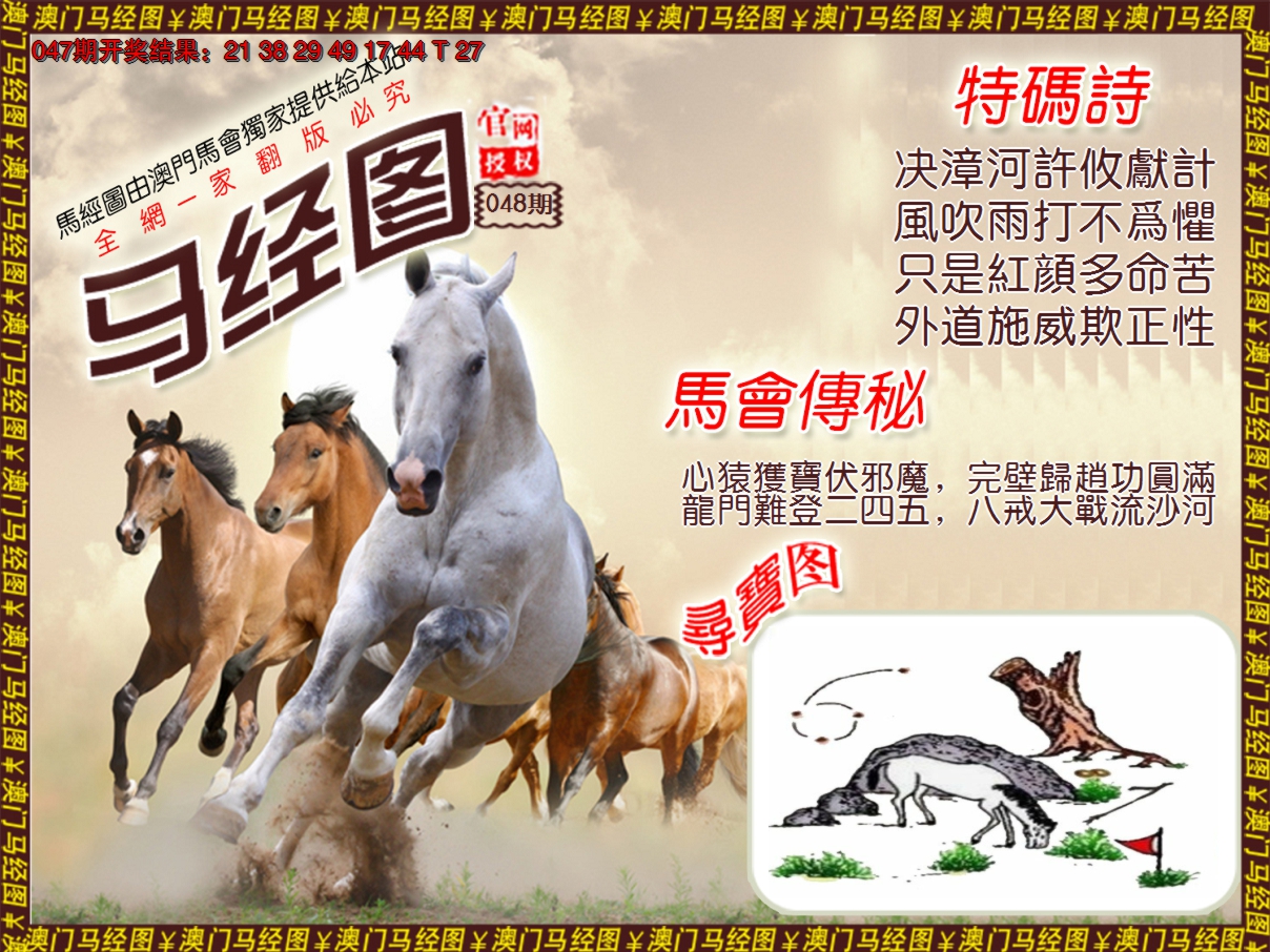 2025048期马经系列1