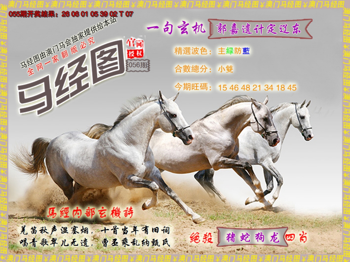 2025056期马经系列6