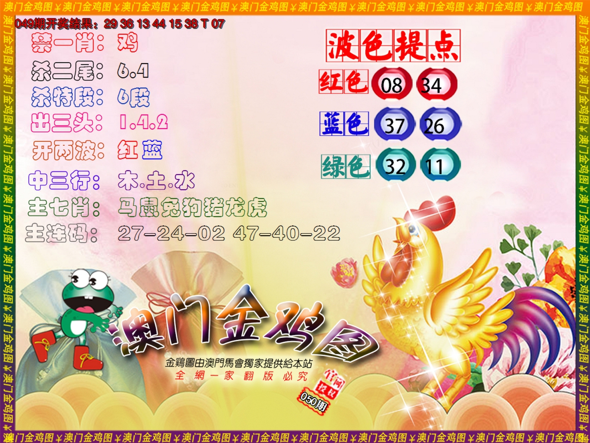 2025050期金鸡系列3