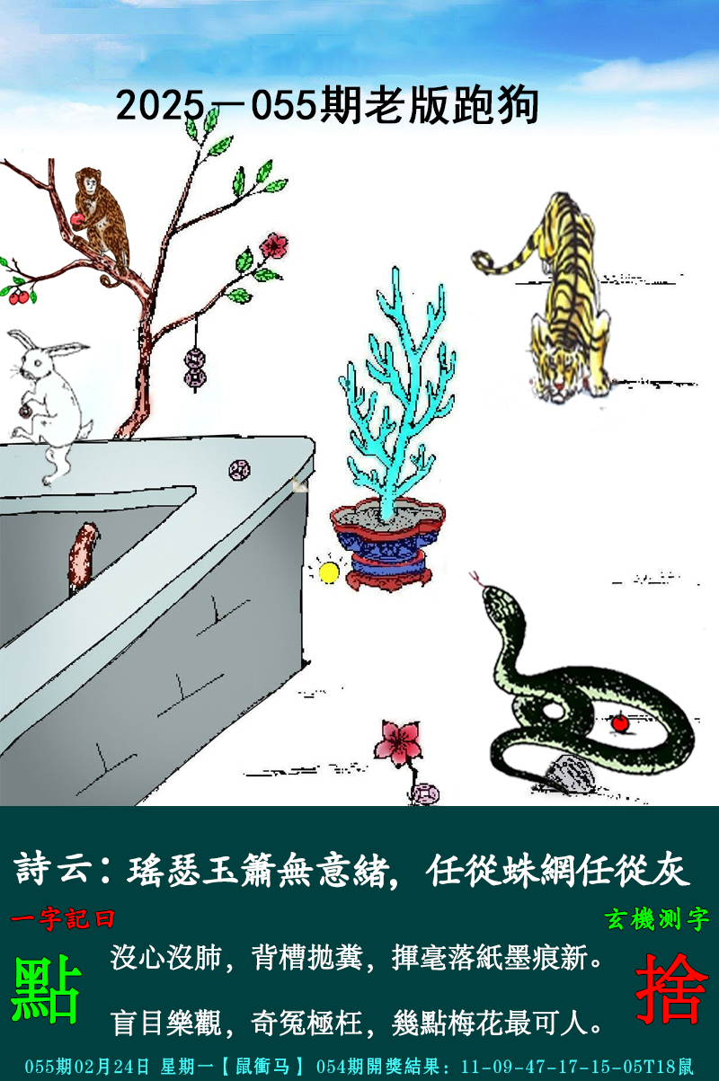 2025055期老跑狗图