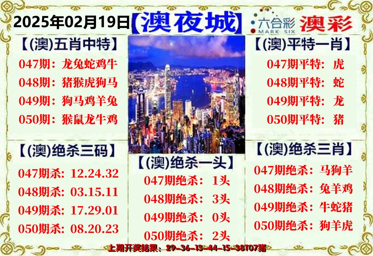 2025050期澳门夜城