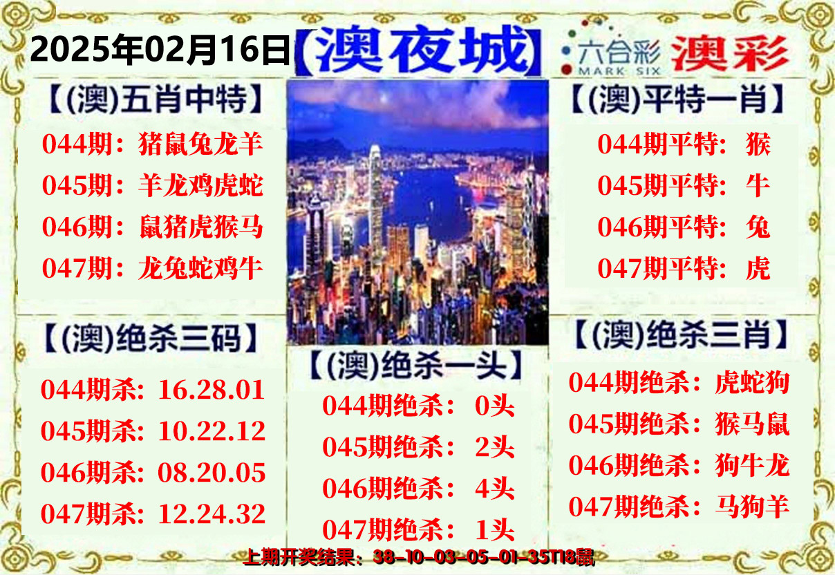 2025047期澳门夜城