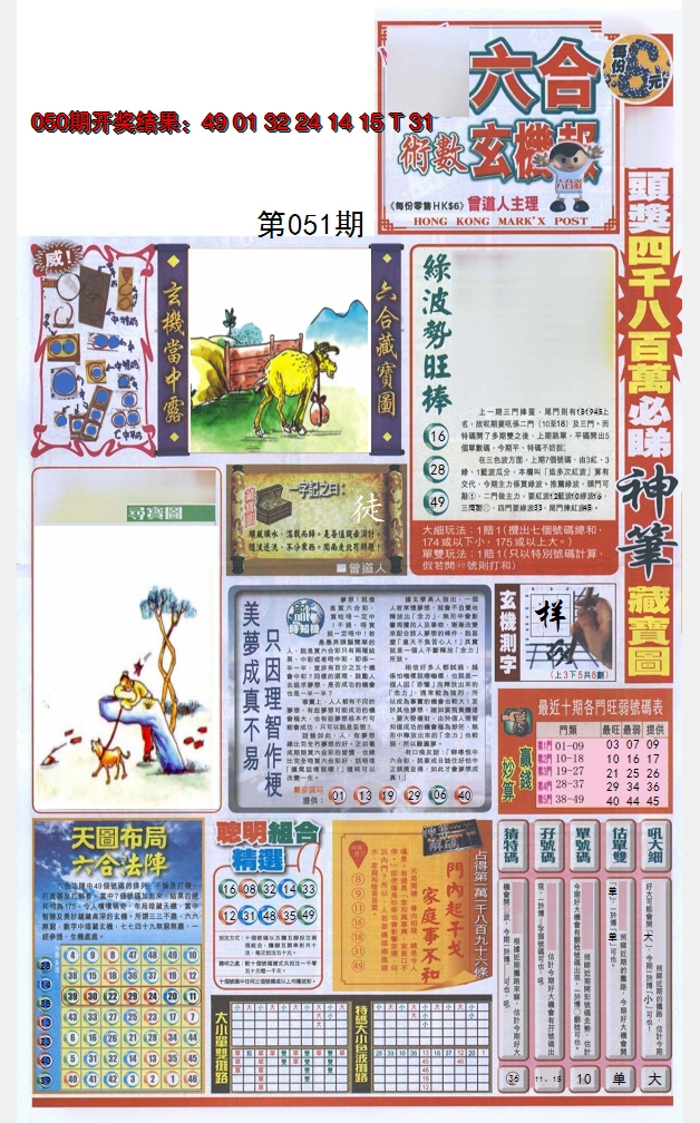 2025051期六合玄机报