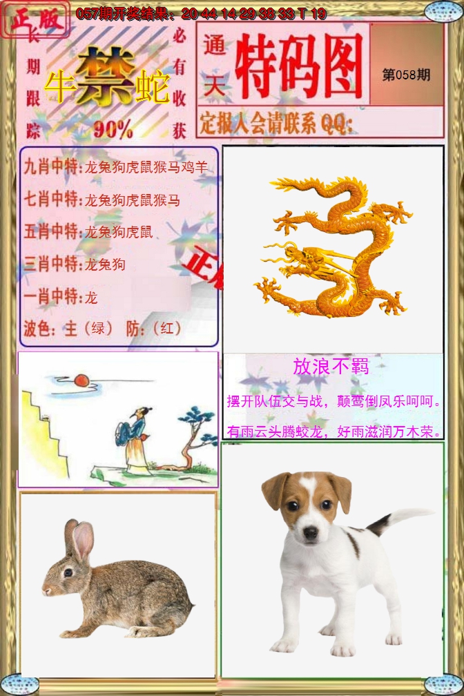 2025058期特码图