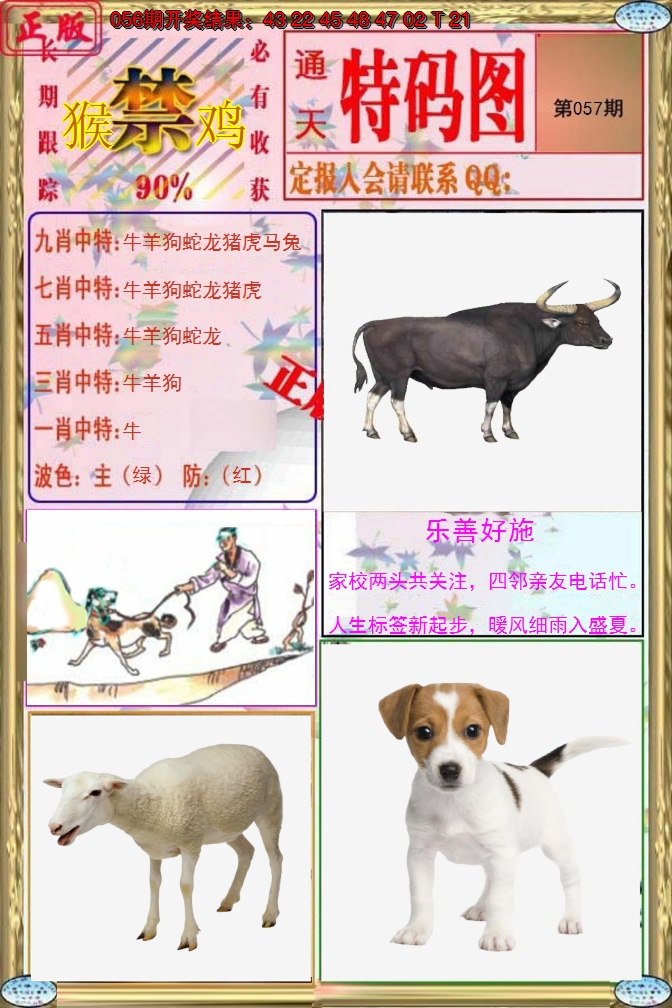 2025057期特码图
