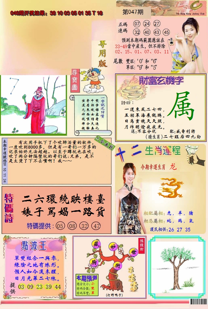 2025047期九龍专用版(推荐)