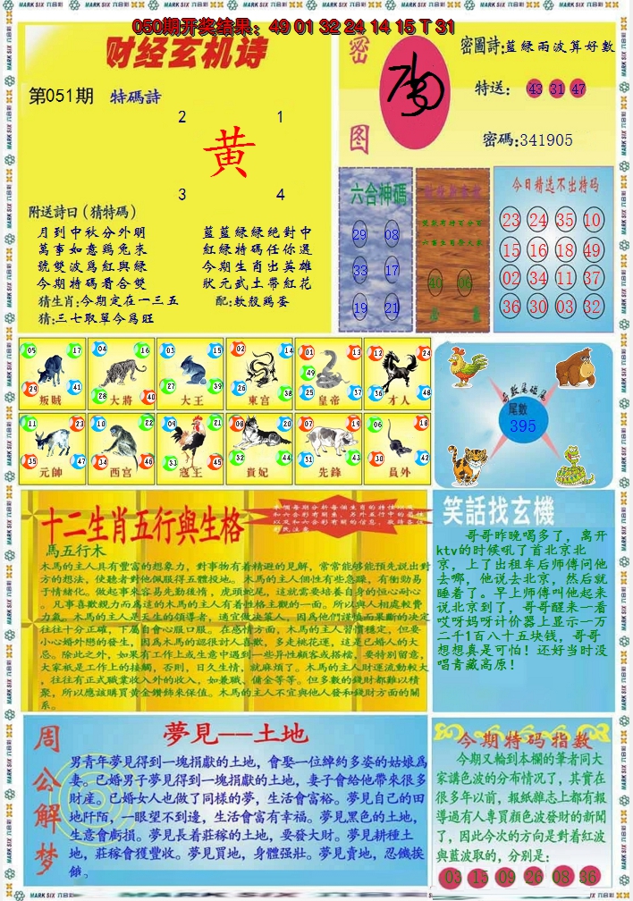 2025051期九龍财经B(推荐)