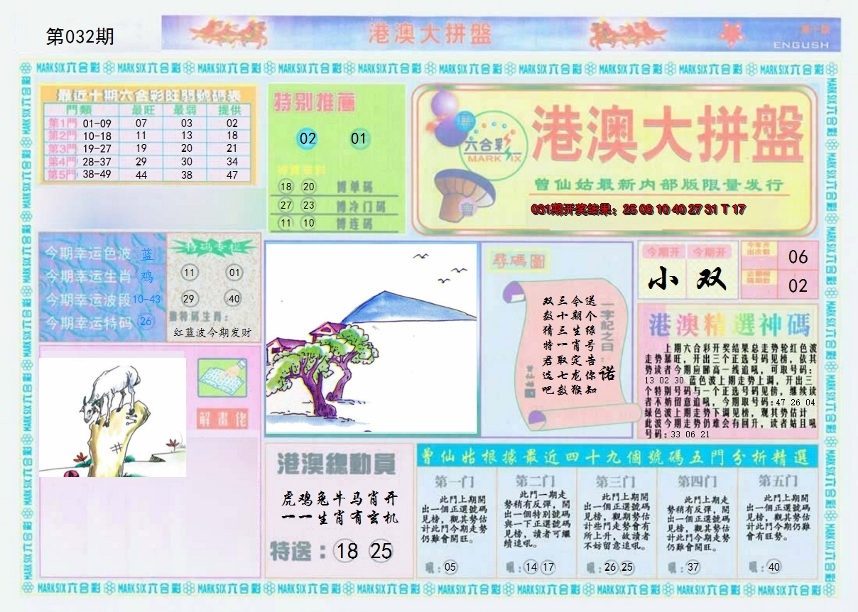 2025032期港澳大拼盘A