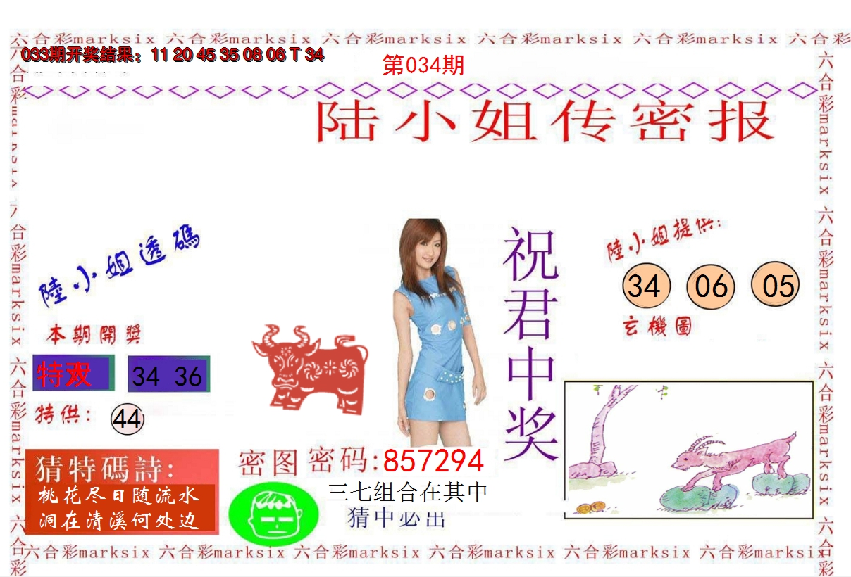 2025034期陆小姐传密A