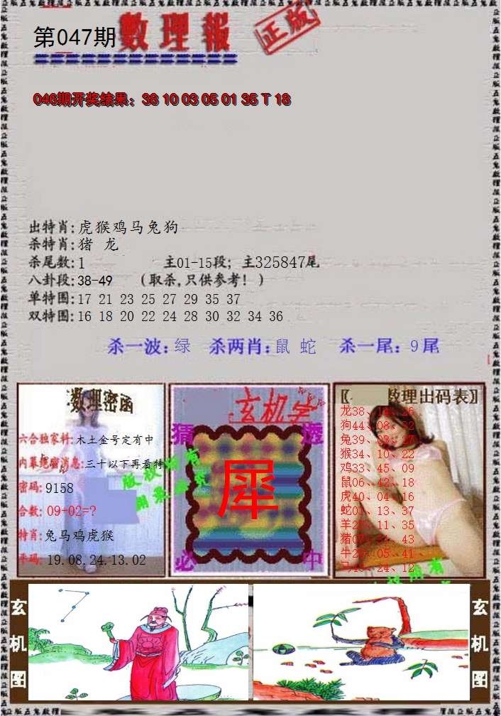 2025047期数理报