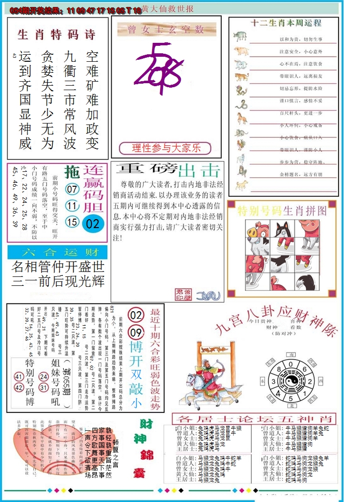 2025055期黄大仙救世B加大版