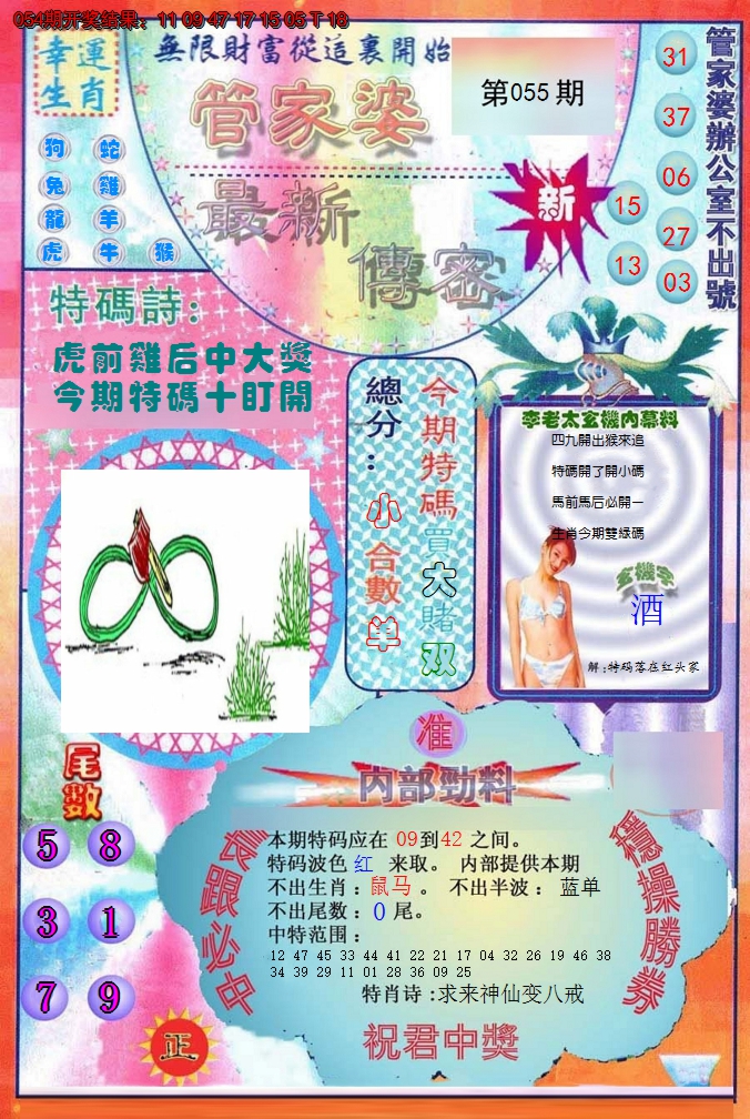 2025055期管家婆新传密