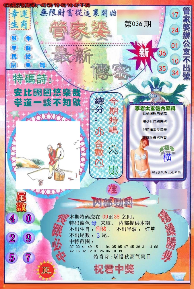2025036期管家婆新传密