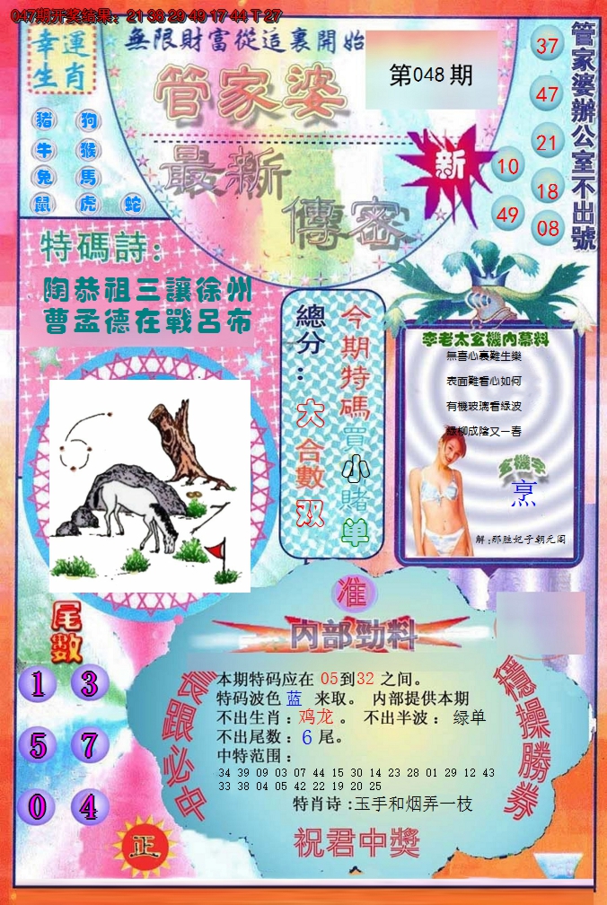 2025048期管家婆新传密
