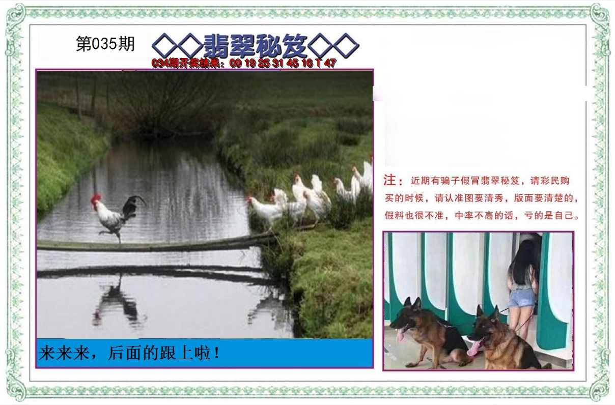 2025035期翡翠秘笈