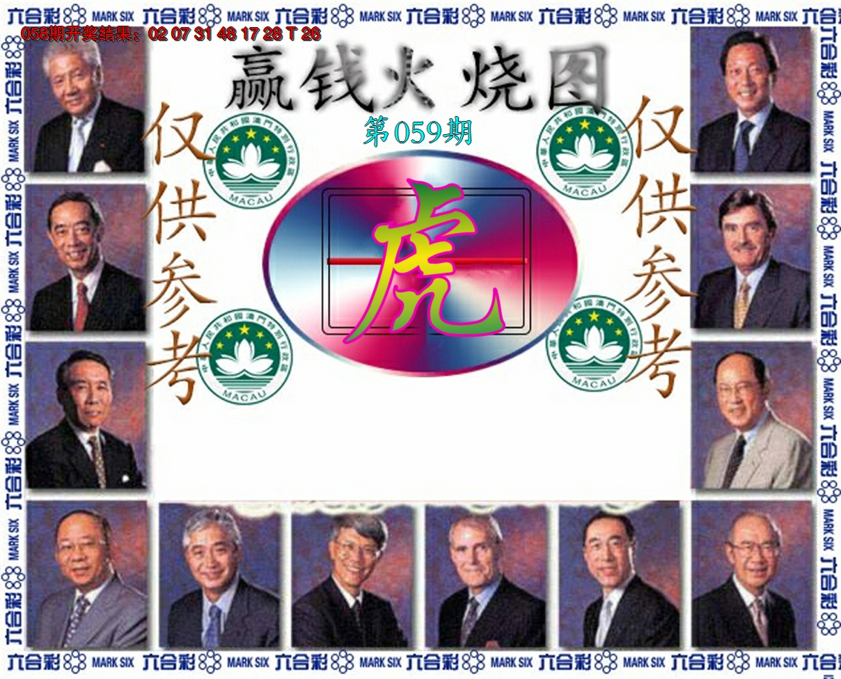 2025059期赢钱火烧图