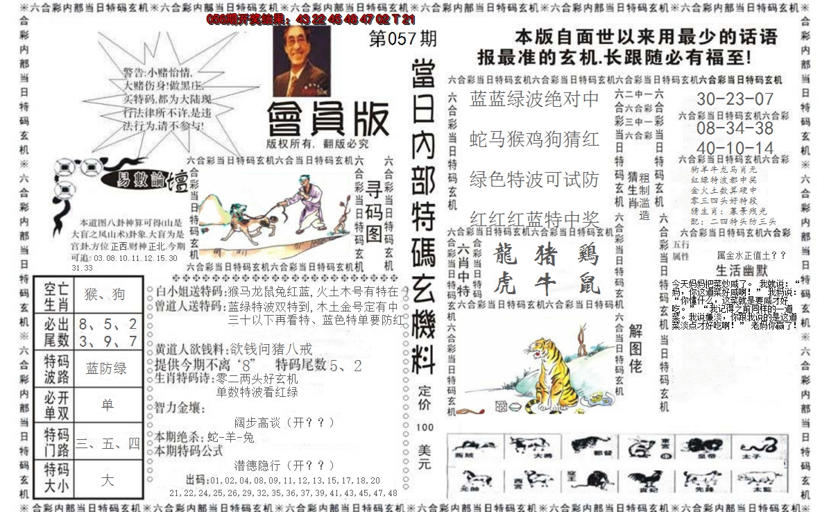 2025057期当日特码玄机报