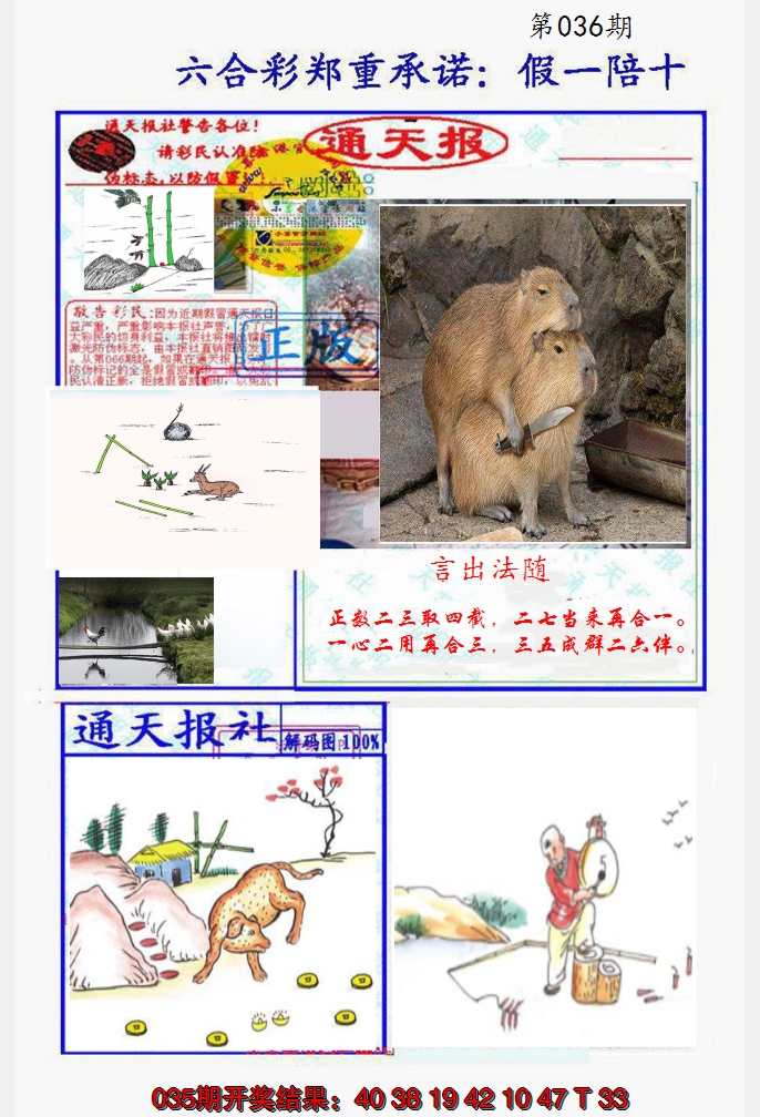 2025036期假一陪十通天报