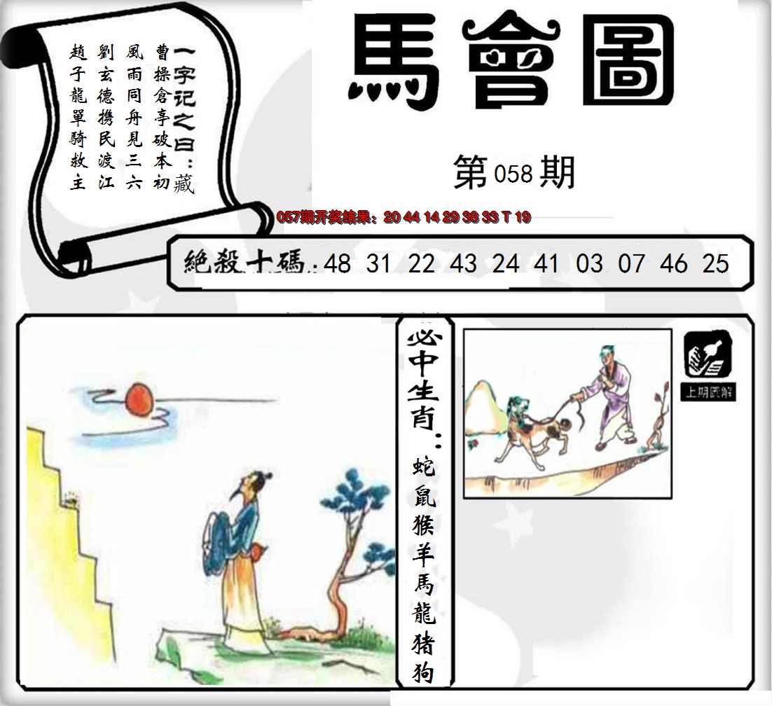2025058期马会图