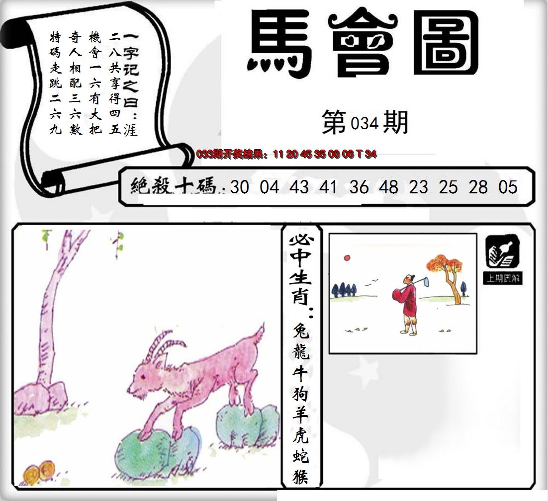2025034期马会图