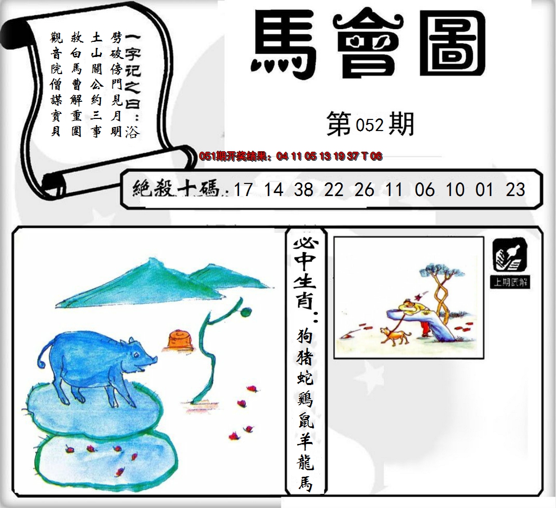 2025052期马会图