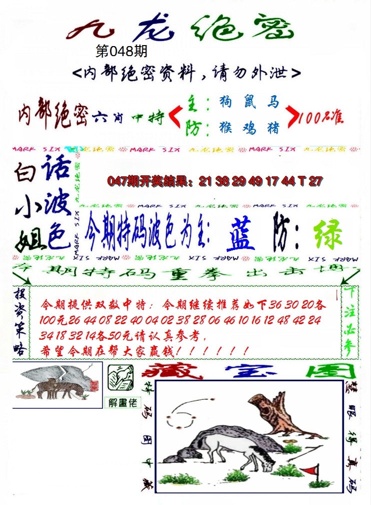 2025048期九龙密报