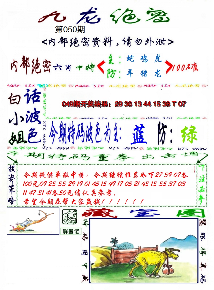 2025050期九龙密报