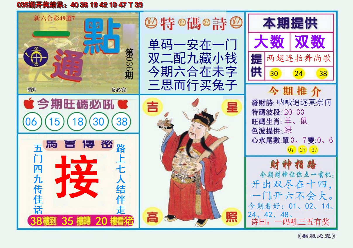 2025036期一点通