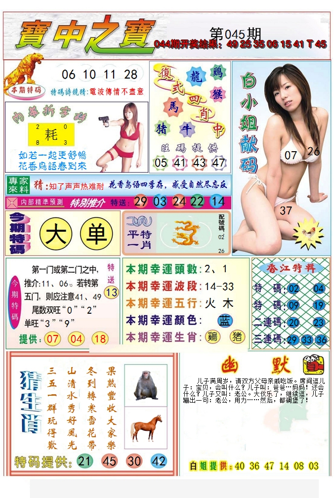 2025045期宝中之宝
