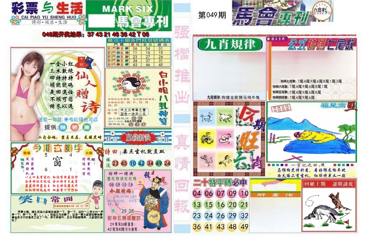 2025049期马会专刊A
