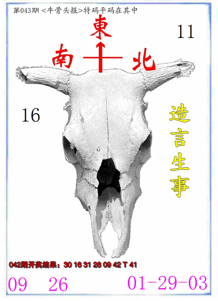 2025043期牛派系列7