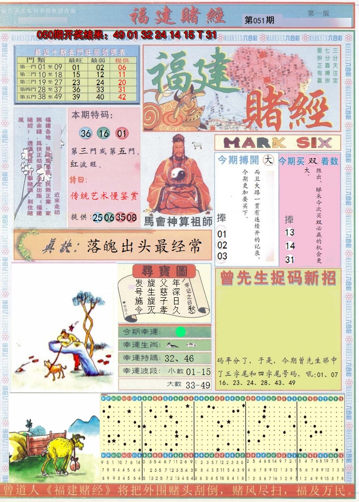2025051期福建赌经A