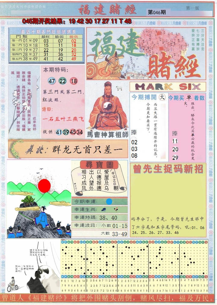 2025046期福建赌经A