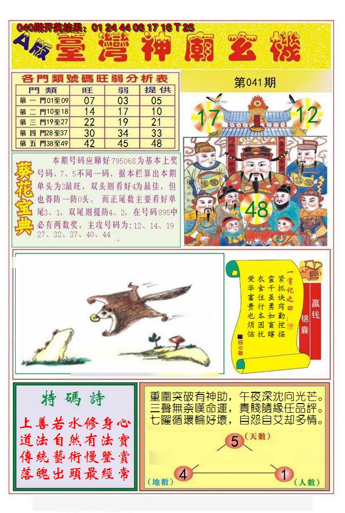 2025041期台湾神庙A