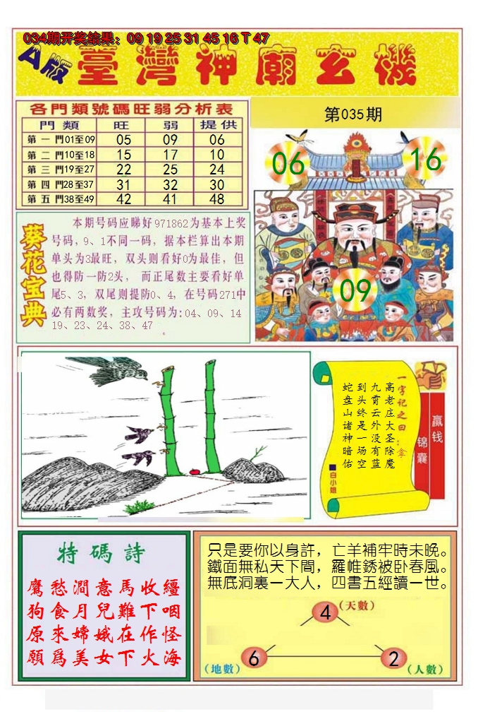 2025035期台湾神庙A
