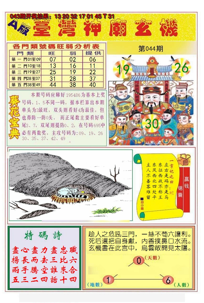 2025044期台湾神庙A